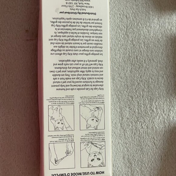 Kitty Caps, Nail Covers, XS size, 6 Packs - Picture 8 of 9